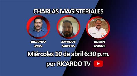 Charlas Magisteriales YouTube