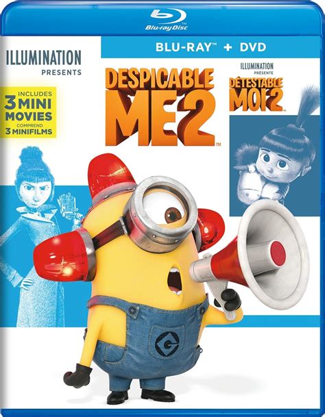 Despicable Me 2 Blu Ray Dvd Blu Ray Br