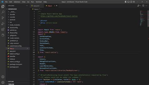 React Native Init Command Generating Typescript Project Stack Overflow