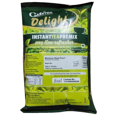 California Delight Instant Tea Premix At 550 Packet Instant