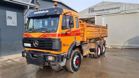 MERCEDES BENZ 2635 K 6x4 Meiller tipper FIŠ TRUCKS SLOVENIA YouTube