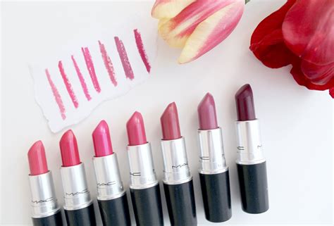 MAC Lipstick Collection - Style and Splurging