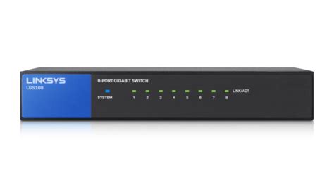 Linksys 8 Port Desktop Gigabit Switch LGS108 EU HardwareWebwinkel Nl