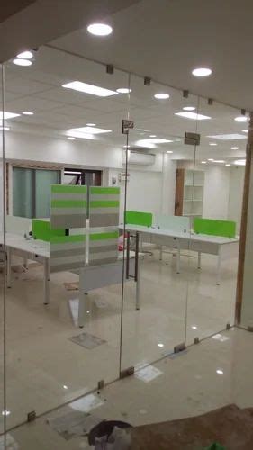 Dorma And Ozone Toughened Fixed Glass Partition For Office At Rs 650 Square Feet In Chennai