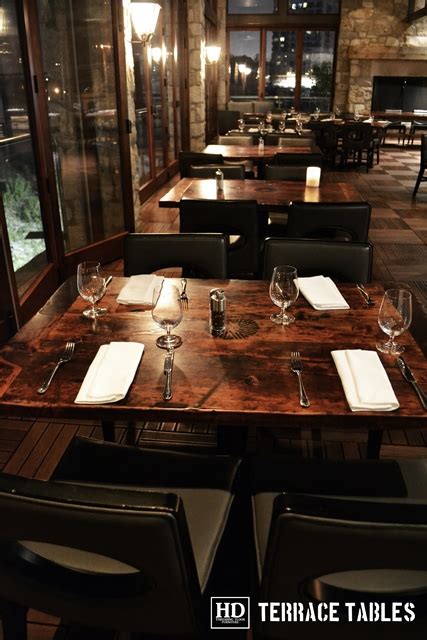 Reclaimed Wood Restaurant Tables Cambridge Mill Gerald Reinink (23) | Blog