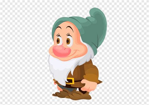 Seven Dwarfs Bashful Grumpy Personagem De Desenho Animado Vertebrado