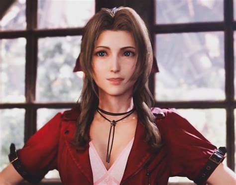 Final Fantasy Remake Aerith Gainsborough Leather Jacket 41 OFF