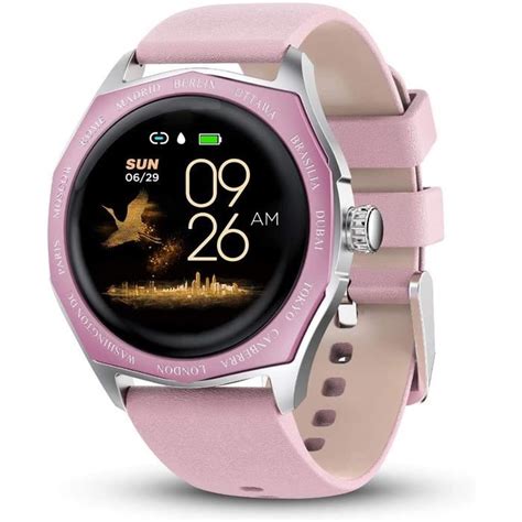 Gokoo Montre Connect E Femmes Smartwatch Etanche Bluetooth Montre Sport