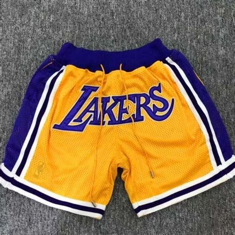 Mens Nike Lebron Basketball Lakers Retro Pants Fashion Clothing