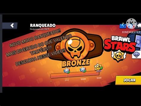 NOVO MODO RANQUEADO NO BRAWL STAR YouTube