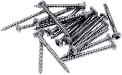 No 8 X 2 5 4 2mm X 60mm Pozi Pan Self Tapping Screw Stainless Steel