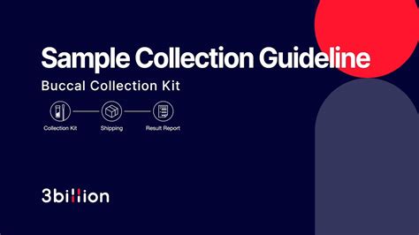 Simple Guide 3billion Buccal Collection Kit User Guide Youtube