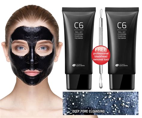 Buy Blackhead Removal And Pore Cleaning Peel Off Charcoal Face Mask At Mighty Ape Nz