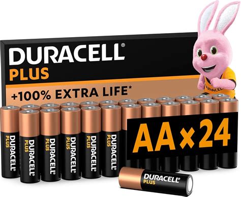 Duracell Plus AA Batterijen 24 Stuks 1 5V Alkaline Batterijen