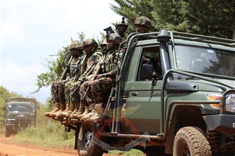 KDF TROOPS PREPARE FOR DEPLOYMENT IN THE DEMOCRATIC REPUBLIC OF CONGO