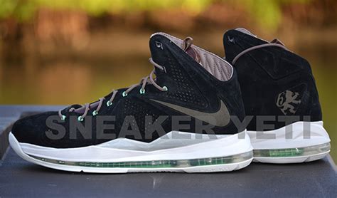 Nike LeBron X "Black/Mint" - SneakerNews.com