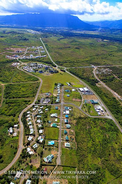 Kone Village New Caledonia Tikiwaka New Caledonia Stock Photo