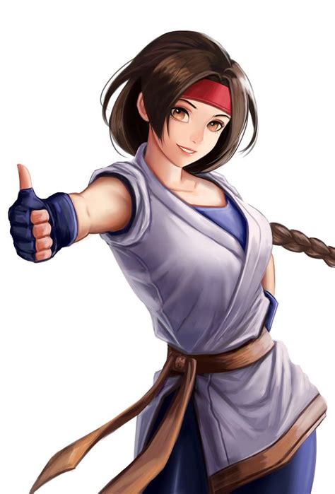 Sakazaki Yuri The King Of Fighters Image By Booger Wang