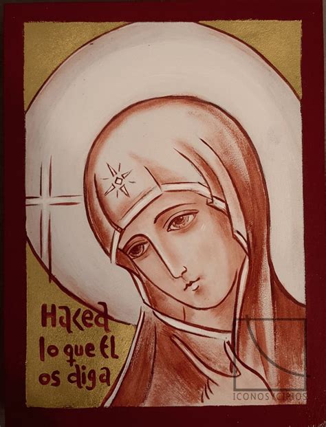 Icono Virgen De Can Kiko Arguello Imagen De Cristo Cenefas Decorativas