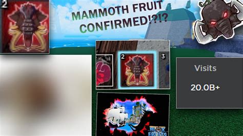 Mammoth Fruit Is Coming Sooner Than We Expected In Blox Fruits YouTube