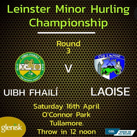 Official Offaly GAA On Twitter The Offaly GAA Minor Hurlers Welcome