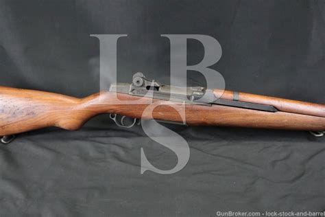 WWII Springfield M1 Tanker Garand M 1 7 62 308 US U S Semi Auto Rifle