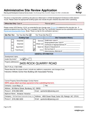 Fillable Online Tier Two Site Plan Fax Email Print Pdffiller