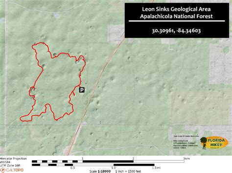 Leon Sinks Florida Hikes