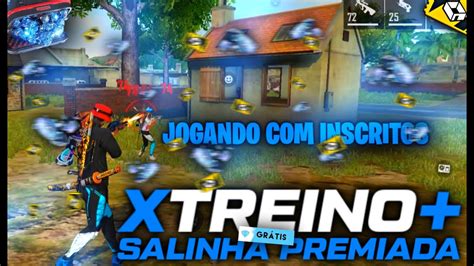 Free Fire Ao Vivo X Do Chat Salinha Premiada Xtreino Emulador