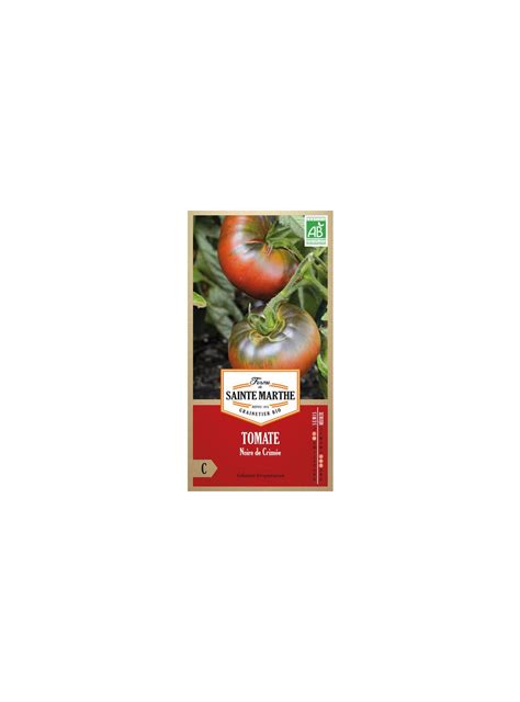 Tomate Noire De Crimee Bio Sainte Marthe De La Ferme De Sainte Ma