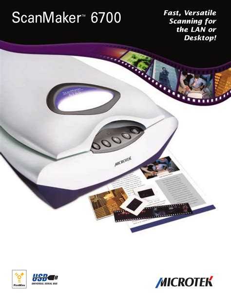 PDF manual for Microtek Scanner ScanMaker 4800