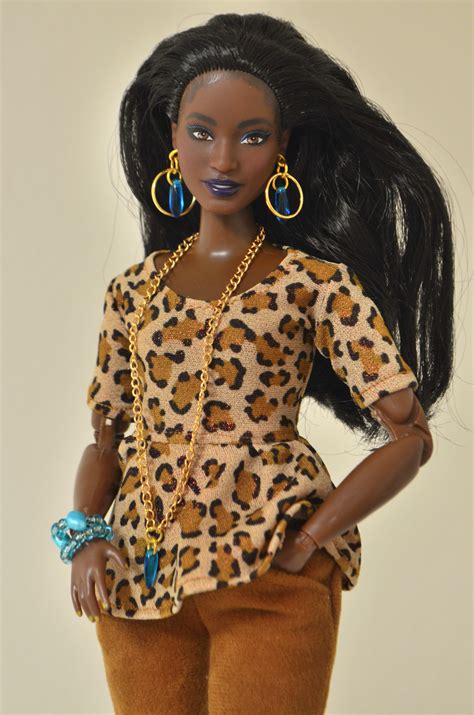 CSC 0336 Pretty Black Dolls Barbie Celebrity Beautiful Barbie Dolls