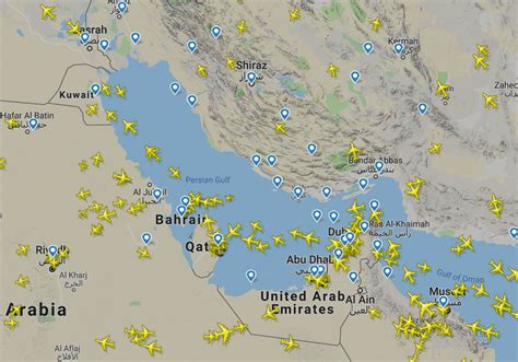 Persian Gulf War Map