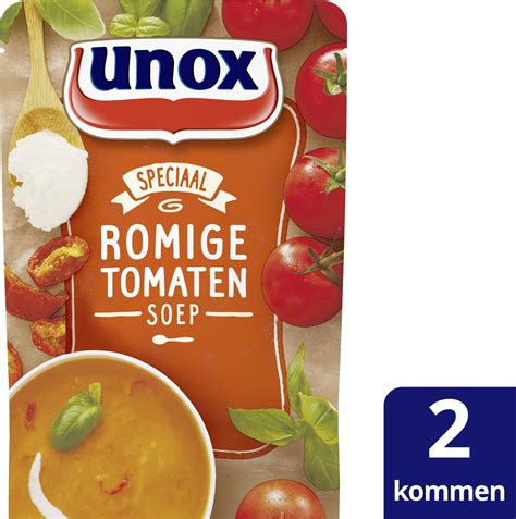 Unox Speciaal Romige Tomatensoep Soep In Zak Ml Bol