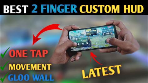 Best Custom Hud Setting Finger Latest Controls Setting Pro