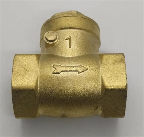 Brass Non Return Check Valve At Best Price In Jamnagar By Swastik Brass Industries Id