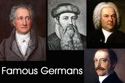 Famous Germans – Telegraph