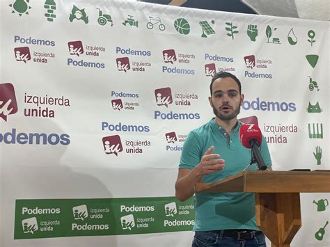 IU PODEMOS presentará una moción en el pleno ante su preocupación por