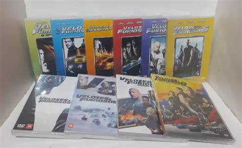 Dvd Coleção Velozes E Furiosos 10 Filmes Original E Lacr