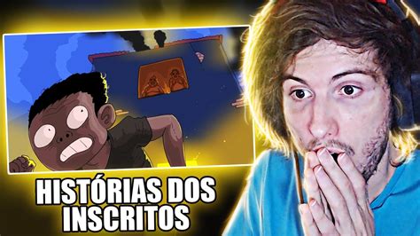 HISTÓRIAS BIZARRAS DOS INSCRITOS PARTE 48 Leo Augusto React