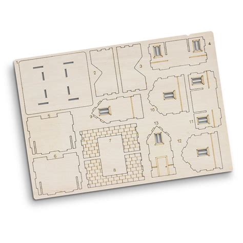 Promotional House Wooden Model Kits | Promotion Products