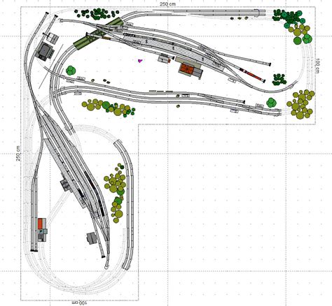 Fleischmann Spur N Gleisplan Haupt und Nebenbahn Modellbahngleispläne