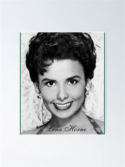 Lena Horne Turner Classic Movies Poster For Sale By Gulfloweroflife