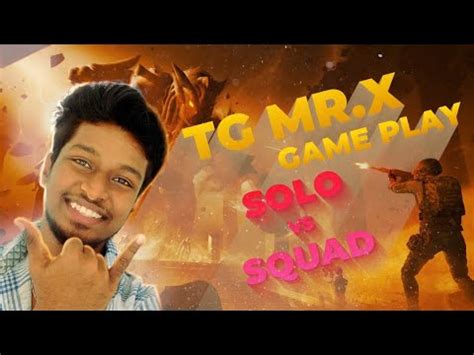 Nanbargale Tg Matna Soluga Solo Vs Squad Tamil Live Bgmi Live