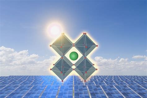 Fotovoltaico Celle Tandem Silicio Perovskite Vicine Al Lancio