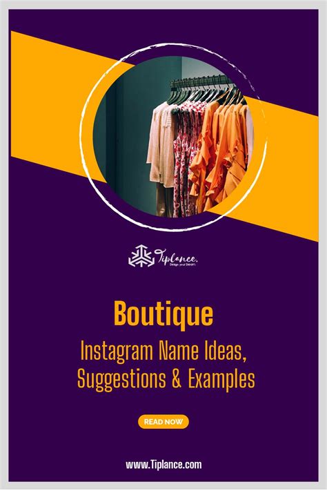 Creative Instagram Boutiques Names For Brands Tiplance