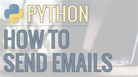 How To Send Emails Using Python Plain Text Adding Attachments Html