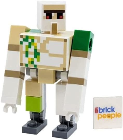 Lego Minecraft Iron Golem Minifig Amazon De Spielzeug