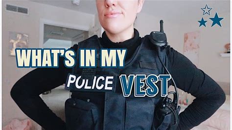 Police Vest Carrier Setup 2020 Female Police Officer Youtube