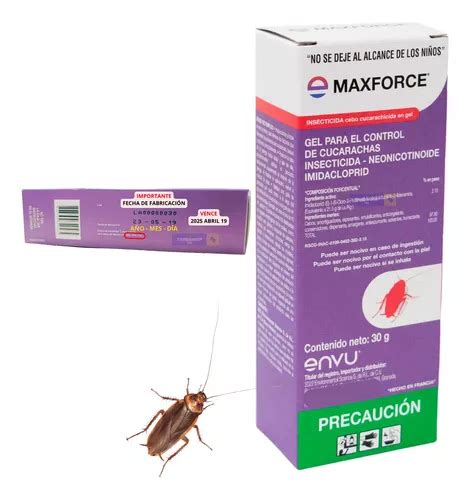 Maxforce Bayer Gr Mata Cucarachas Max Force Insecticida Env O Gratis